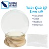 National Artcraft® 4" Water Globe Kit with Unfinished Birch Wood