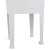 Utility Sink Heavy Duty Freestanding Utility Tub Sink with Drain