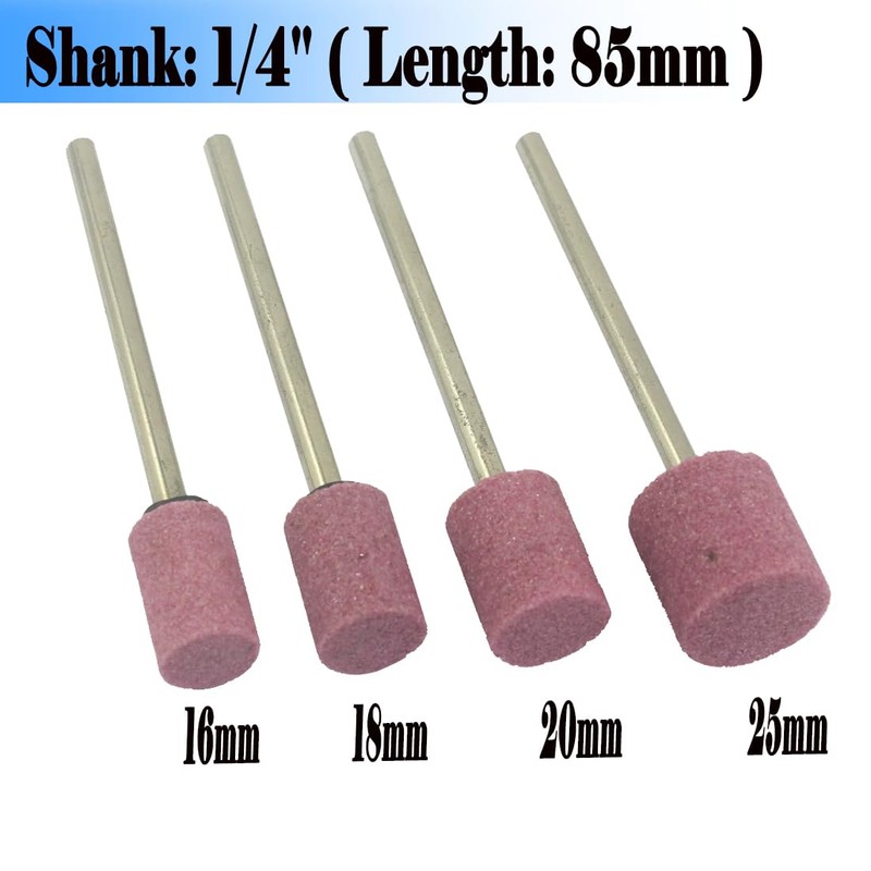 𝐋𝐮𝐨 𝐤𝐞 10 Pcs 85mm Extra Long Shank Rotary Grinding