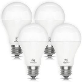 Energetic Dimmable A21 LED Bulb, 150 Watt Equivalent, Super Bright Light Bulb, Cool White 4000K, 2300LM, Brightest LED Bulbs, E26 Standard Base, Damp Rated, UL Listed, 4-Pack