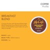 McCafé Breakfast Blend, Keurig Single Serve K-Cup Pods, Light Roast