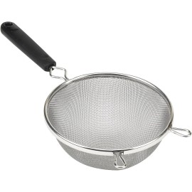 GoodCook 6" Mesh Strainer - Stainless Steel Fine Sifter Colander