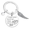 Nimteve Mum Keychain Gifts From Daughter Son Mother's Day Gifts