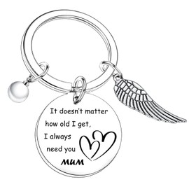 Nimteve Mum Keychain Gifts From Daughter Son Mother's Day Gifts For Mum Mother Day Keychain Mum Christmas Birthday Gifts From Daughter Son