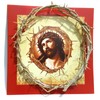 The Three Arches Crown of Thorns Wreath, Religious Art, Bright,