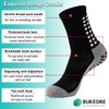 Athletic Grip Socks and Shin Guard Sleeves Set for Soccer,