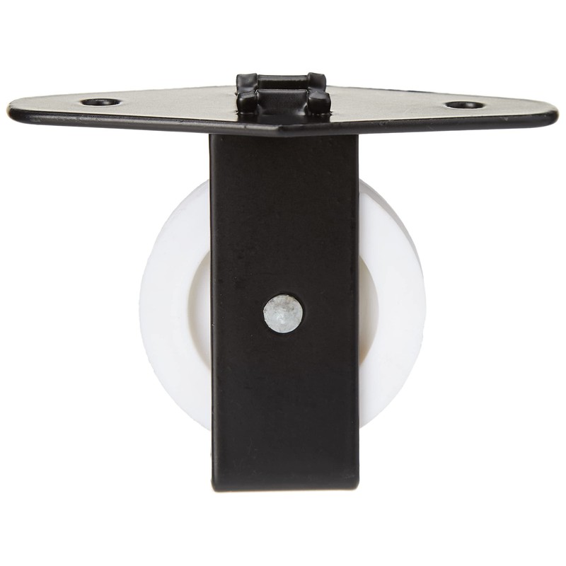 Merriway® BH02120 Single Upright Pulley with Wheel - Black