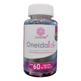 Oneida Livenat Control Hormonal Peso Menopausia Isoflavonas Sabor Sin Sabor