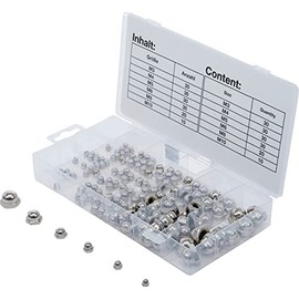 150-piece Cap Hex Nut Assortment