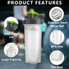Homeshopa Shaker Bottle, 700ml Protein Shaker Bottle with Mixer Ball