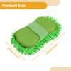 Partuto 1 Pc Universal Car Wash Mitts Chenille Cleaning Sponge