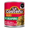 Chiles Jalapeños En Rajas Envasado 820g La Costeña
