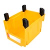 Garage Organizer Bin 377x213x178mm Thickened Slant Mouth Vertical and Back