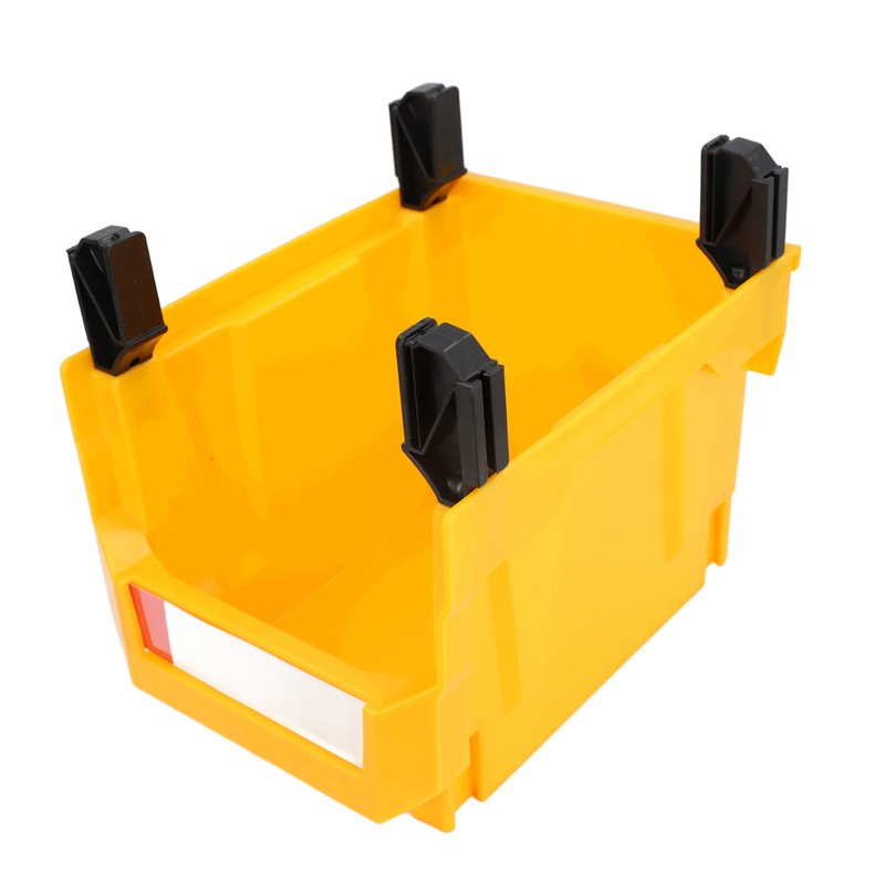 Garage Organizer Bin 377x213x178mm Thickened Slant Mouth Vertical and Back