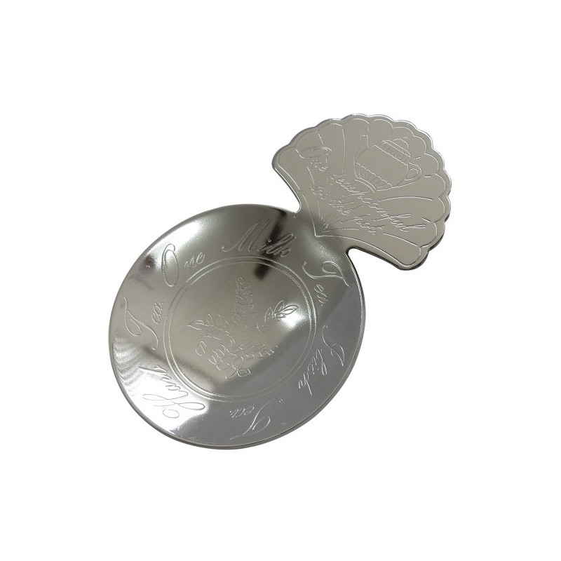 Tomiwoody tea server shell (Silver)