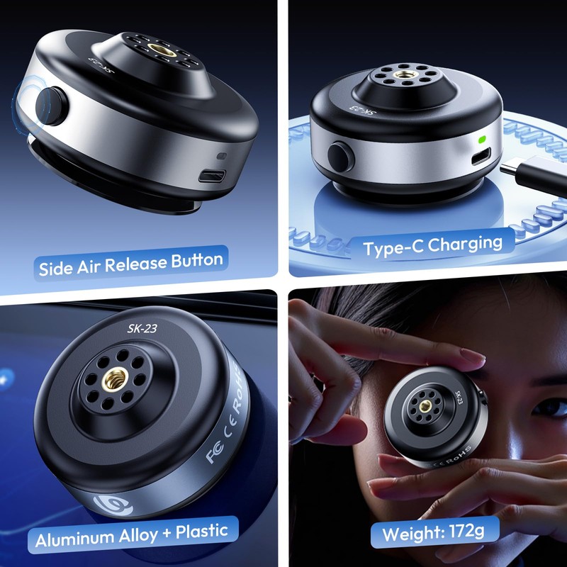 ULANZI SK-23 Suction Cup Mount Electric Car Mount