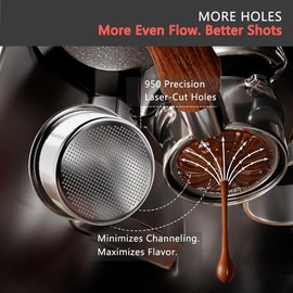 54mm Bottomless Portafilter for Breville Espresso Machines