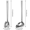 Berglander Stainless Steel Soup Ladle & Spaghetti Spoon, 2 Piece