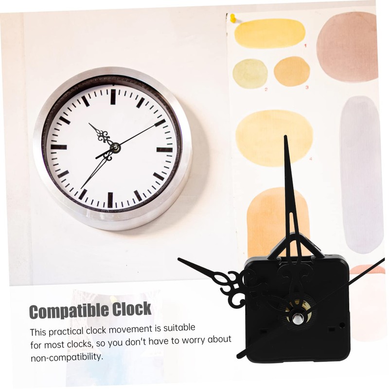 LALAFINA 2sets Silent Quartz Clock Movement Mechanism DIY Watch Accessories