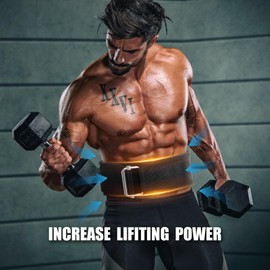 Weight Lifting Belt for Men and Women Wide Weight Belt,Lifting Support for Men for Weightlifting, Squat, Power Lifting, Gym Training, and Back Support