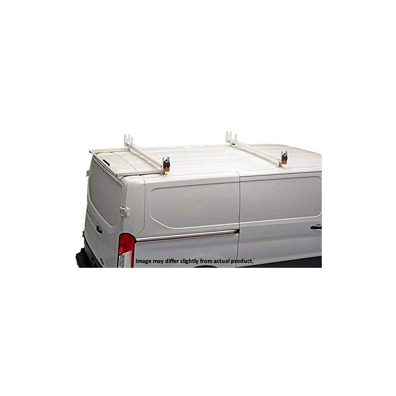 Kargo Master 40821 2 Crossbar Ladder Rack, White