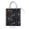 Good Plus (GoodPlus+) White Lantern Lunch Tote Stylish Lunch Bag