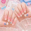 Lovely Cat Handmade Nail Tips - Almond S / 러블리