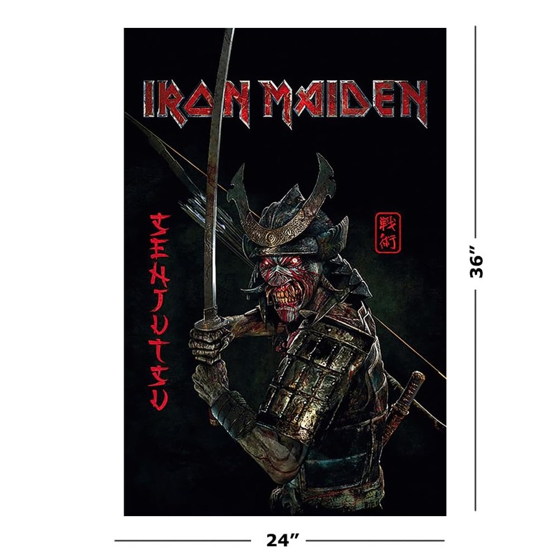 Iron Maiden - Music Poster (Senjutsu) (Size: 24" x 36")