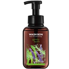 WASH VON Prime Foam, Green Herbs, 16.9 fl oz (500 ml) x 3 Pieces