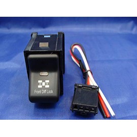 GCD GCD Fits Jeep TJ/LJ 1997-2006 Rocker Switch Accessory Switch (Front Diff Locker)