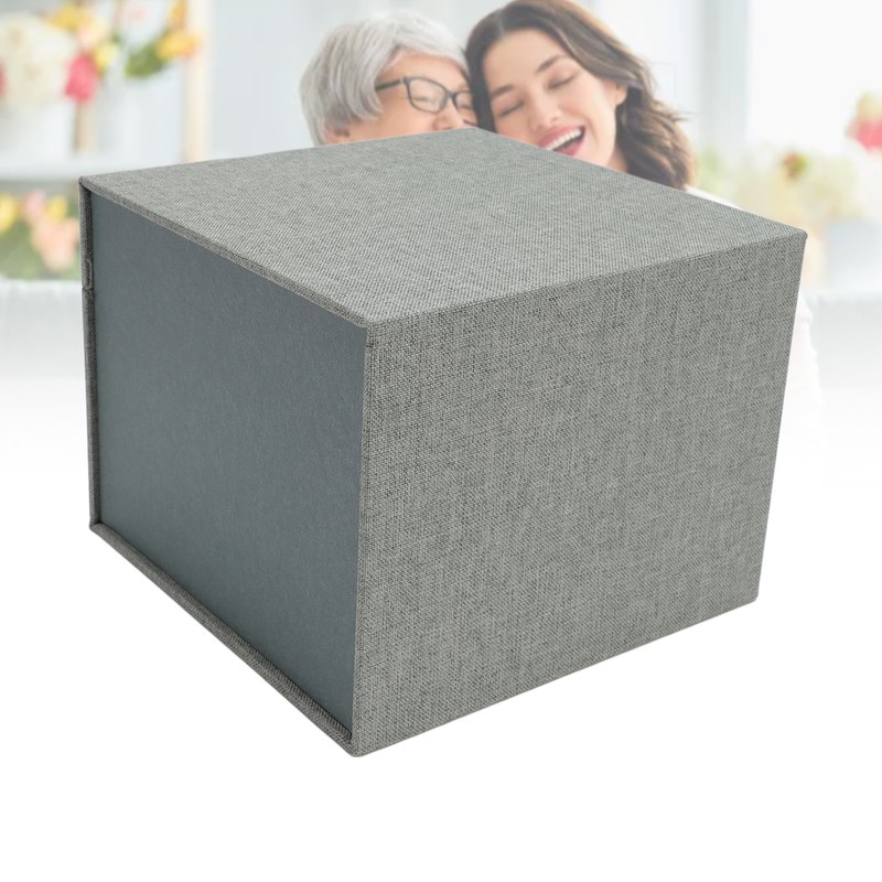 Ball Jointed Doll Head Storage Case Linen Fabric Protective Carrying