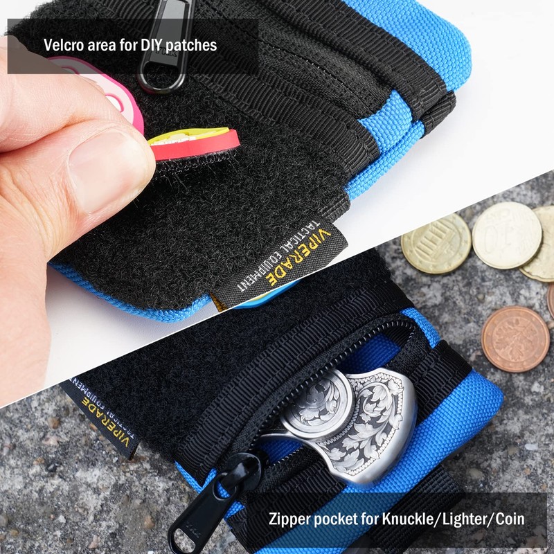VIPERADE VE13 Mini EDC Pouch, Small EDC Organiser Bag with