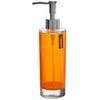 Excelsa Soap Dispenser, Polystyrol, Orange, 6.5 x 6.5 x 22