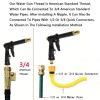 HTWON High-Pressure Car Cleaning Gun - Versatile Water Tool for