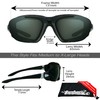 Bikershades Motorcycle Safety Sunglass Goggles Interchangeable Adjustable strap & Removable