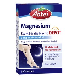압타이 Abtei 마그네슘 400 스트롱 포 더 나이트 30정 52g Abtei Magnesium 400 Strong for the Night 30 Tablets 52g