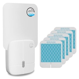 Mosiller Flying Insect Trap, Indoor Plug-in Fruit Fly Trap, Gnat Traps, 400 Total Sq Ft Protection, Suitable for Gnat, Moth, and Mosquito, and Can Used in Every Corner of Home - 1 Device +5 Glue Cards