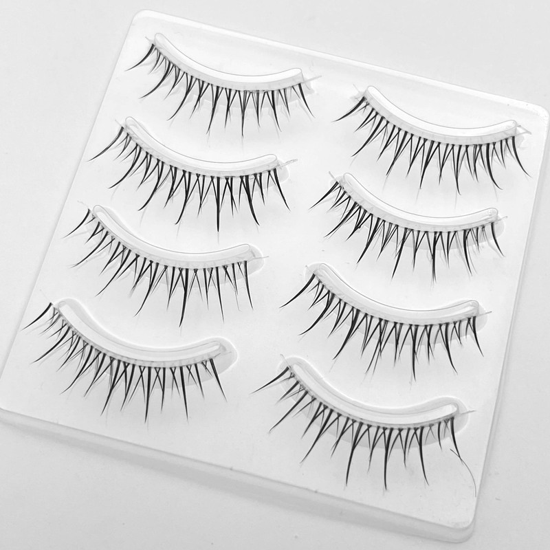 mikiwi Natural False Eyelashes, Soft Eyelashes, Popular, Natural Axis False