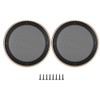 2 pcs 8 inch Audio Speaker Cover Decorative Circle Protective