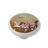 Gotham Decor Wild Running Horses Ceramic Drawer Knob