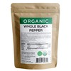 Viva Doria Organic Whole Black Pepper, Black Peppercorns, 16 oz