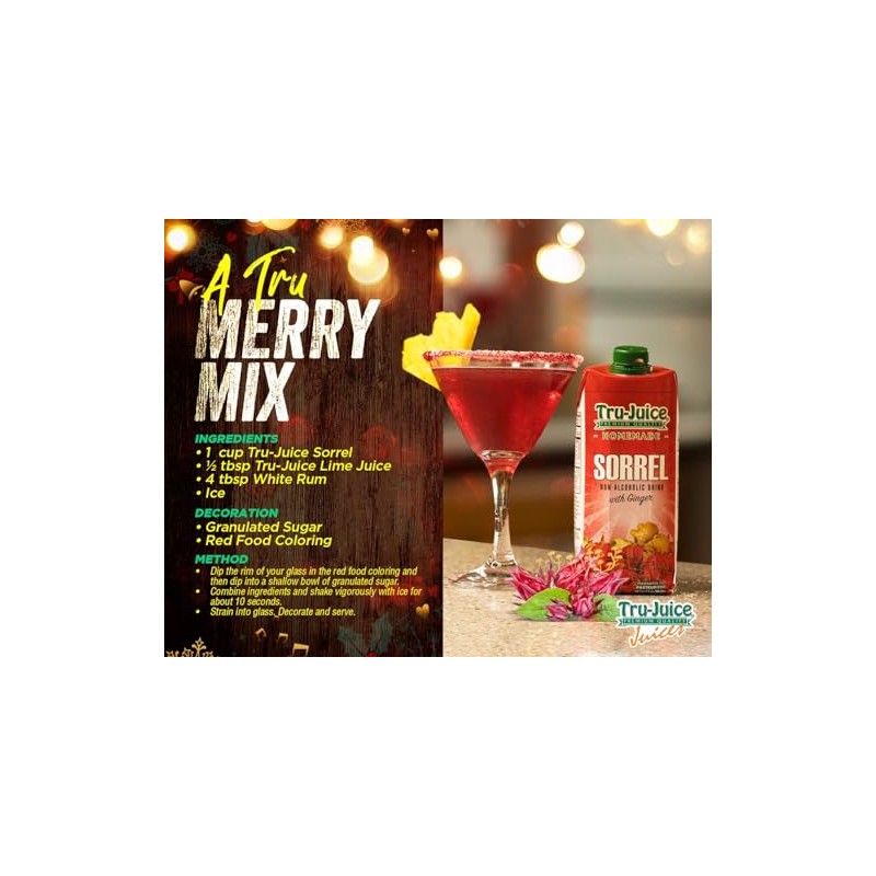 Tru-Juice Homemade Sorrel/Ginger, 1 Liter