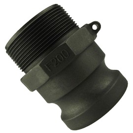 1 x 1.5 inch fittings poly standard couplings, male adapter x male thread Camlock fitting