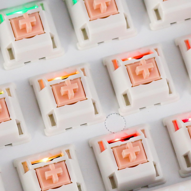 YMKPVR Holy Panda 62g Keyboard Switch,5Pin Pre Lubed Tactile Switch,Compatible