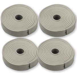 30 ft Rope Caulk Weather Tight Seal Draft Stopper Strip Weather Gray Self Stick Weatherization Keep Heat (4)