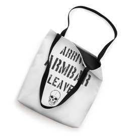Vintage Jiu Jitsu Arrive Armbar Leave Grappling BJJ Tote Bag