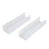 2Pcs Hat Holder Acrylic 14 Slots Non Slip Multifunctional Baseball