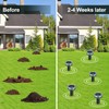 8 Pack Snake Repellent, Mole Repellent Solar Powered Ultrasonic, Gopher