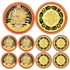 WinnerWhy 10 Pcs Firefighter Coins Fire Prayer Coins Fireman Rescue