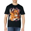 Kawaii Kitsune Fox Japanese Nine Tailed Fox Magical Creature T-Shirt